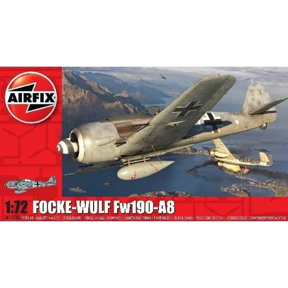 Airfix Focke Wulf Fw190A-8 1:72 Fly Byggesæt