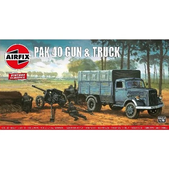 Airfix Opel Blitz & Pak 40 Gun 1:76