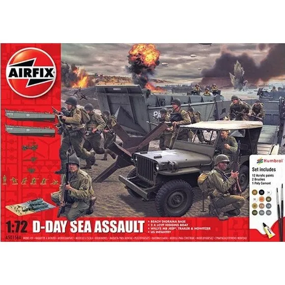 Airfix D-Day Sea Assault Model Kit 1:72