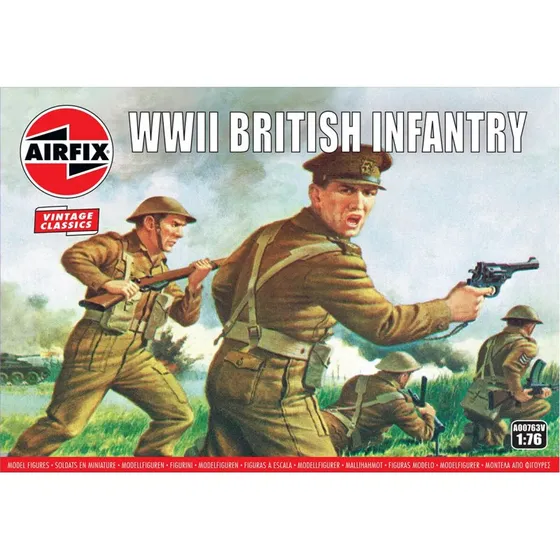 Airfix WWII British Infantry 1:76