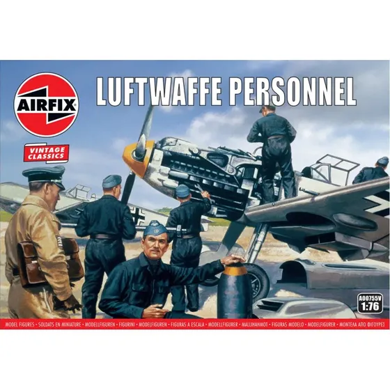 Airfix Luftwaffe Personnel 1:76 Vintage Classics