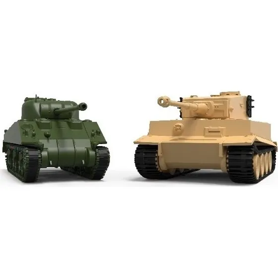 Airfix Tiger 1 + Sherman Firefly 1:72 Byggesæt