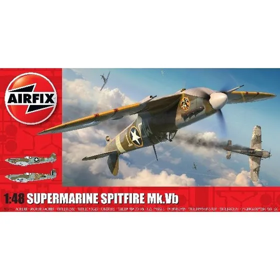 Airfix Supermarine Spitfire Mk.Vb 1:48 Fly Byggesæt