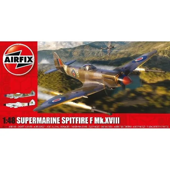 Airfix Supermarine Spitfire F Mk.XVIII 1:48 Fly-byggesæt