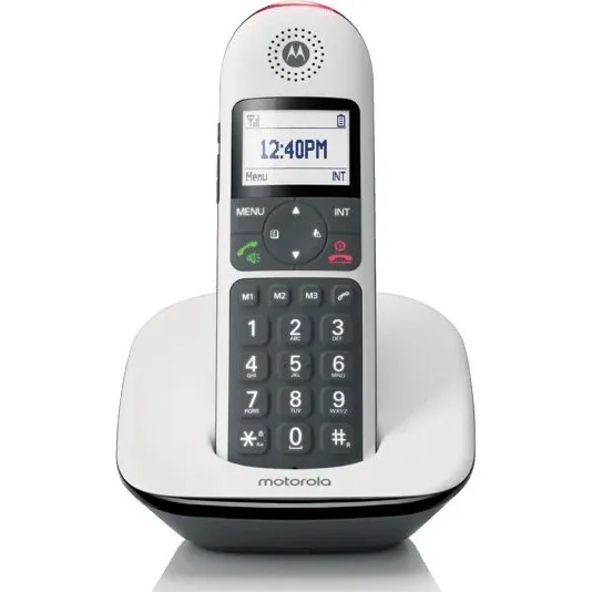 Motorola CD5001 DECT Trådløs Telefon Hvid