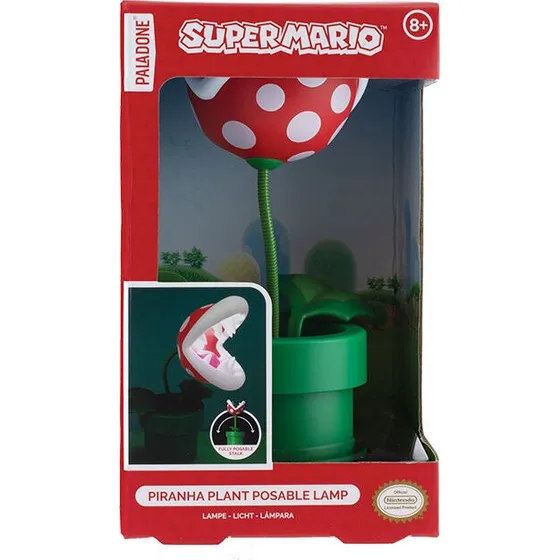 Paladone Mini Piranha Plant Posable Lampe