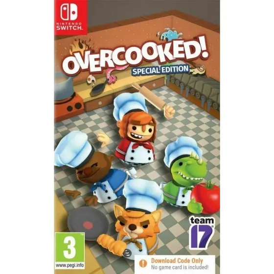 Overcooked! Special Edition – Digital Kode, Nintendo Switch