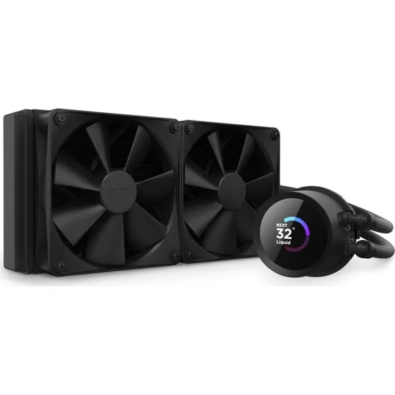 NZXT Kraken 240 AIO Vandkøling 2x120 mm Sort