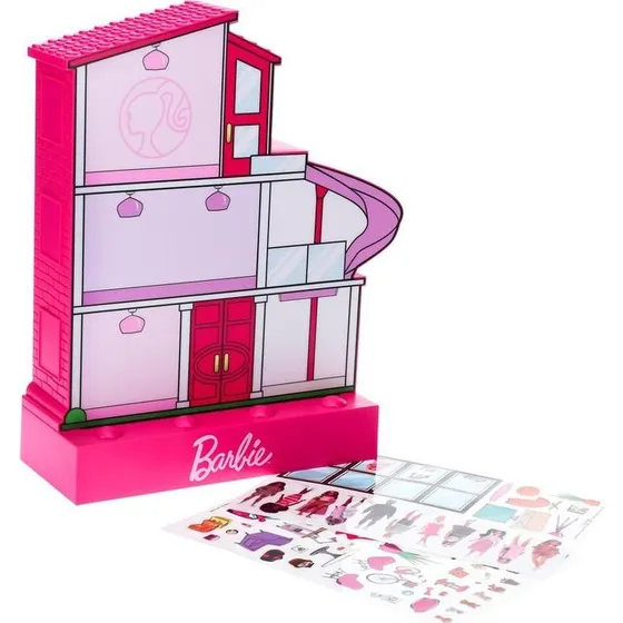 Paladone Barbie Dreamhouse Light med Klistermærker