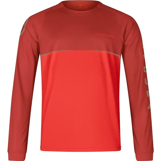 Endura CORE PRINTED TEE Rød L