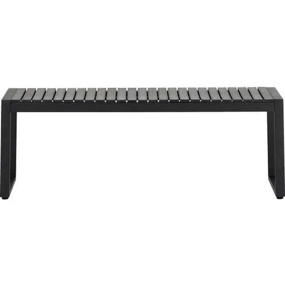 Norwood havebænk 120x40 cm, sort (Nonwood)