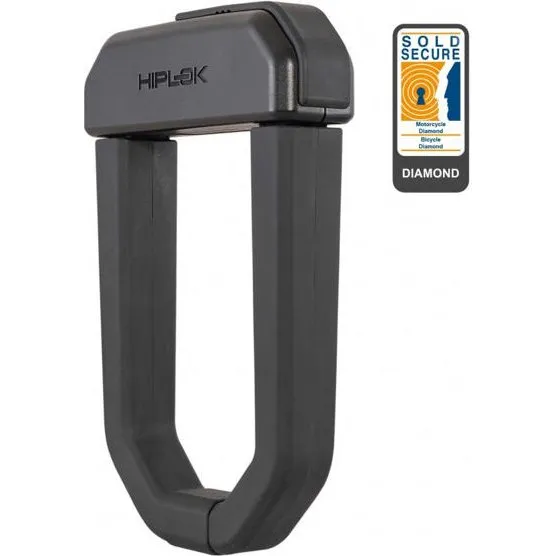 Hiplok D1000 U-Lock - Sort