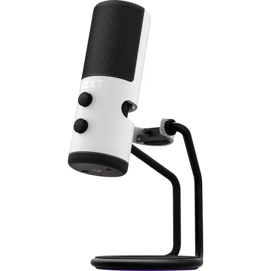 NZXT Capsule Mikrofon USB Kardioide Sort Hvid
