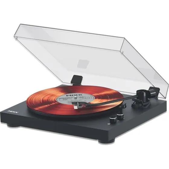 MIXX Analog 5 Vinylpladeafspiller, Sort, Bluetooth, 33/45 RPM