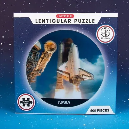 Fizz Creations NASA Lentikulært Puslespil – 500 Brikker
