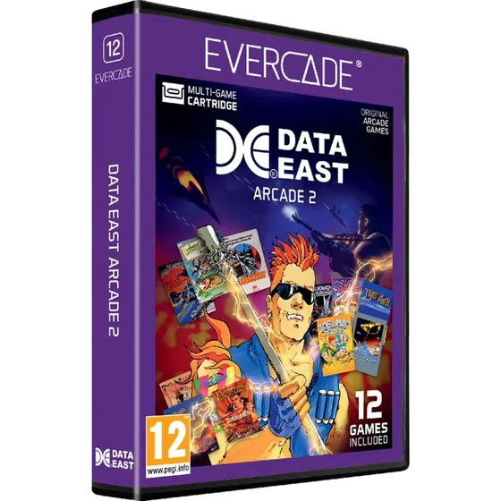 Evercade Data East Arcade Collection 2 – 12 klassikere