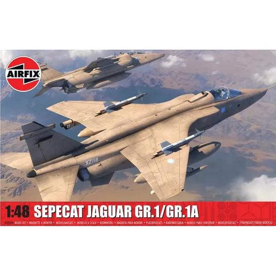 Airfix SEPECAT Jaguar GR.1/GR.1A 1:48 Byggesæt