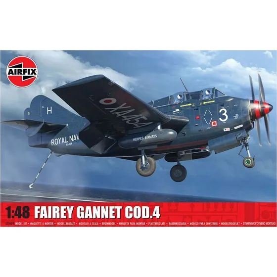 Airfix Fairey Gannet XA454 COD.4 1:48 Byggesæt