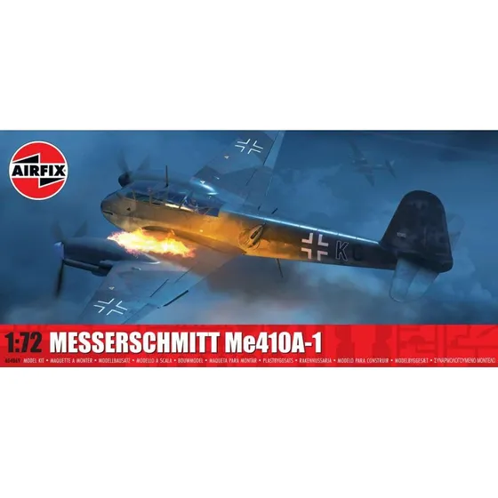 Airfix Messerschmitt Me410A-1 1:72 Fly Byggesæt