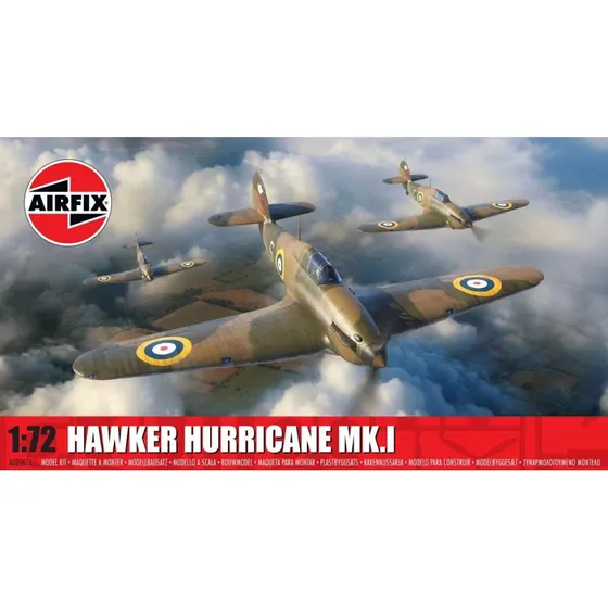 Airfix Hawker Hurricane Mk.1 1:72 Byggesæt