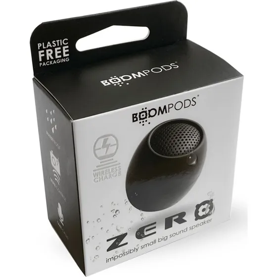 Boompods Zero Mini Bluetooth Højttaler, Sort