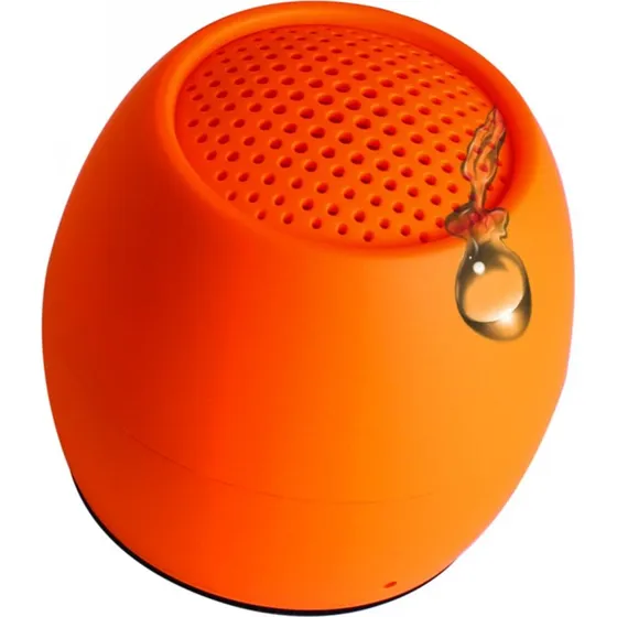 Boompods Zero Mini Bluetooth Højttaler, Orange, 5 timer