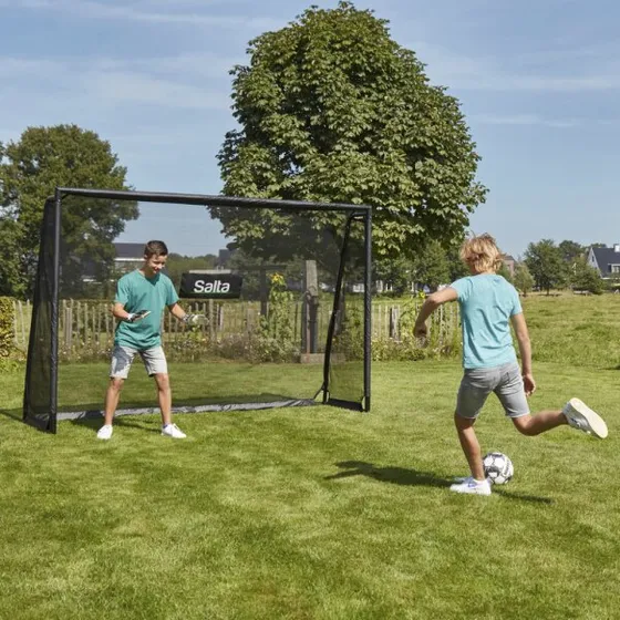 Salta Legend fodboldmål 300x200x90 cm m. skudtræner
