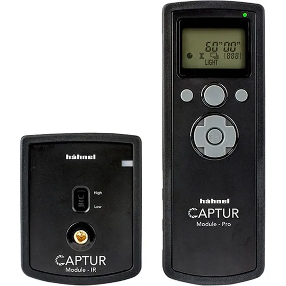 Hähnel Captur Modul Pro Remote – Tidsindstilling, Lyd/Lys Sensor