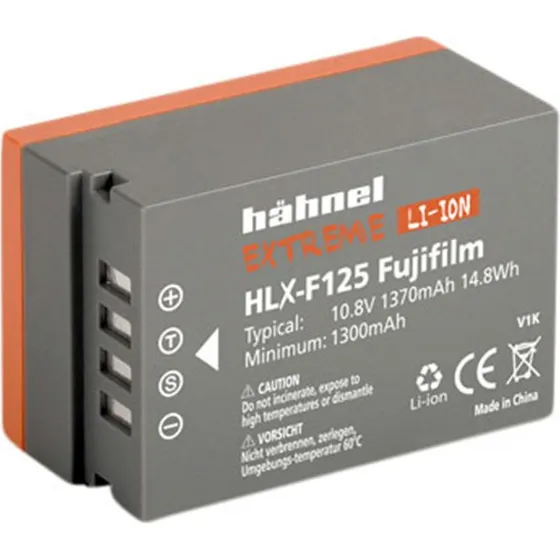 Hähnel Extreme NP-T125 Batteri, 1370mAh, Genopladelig