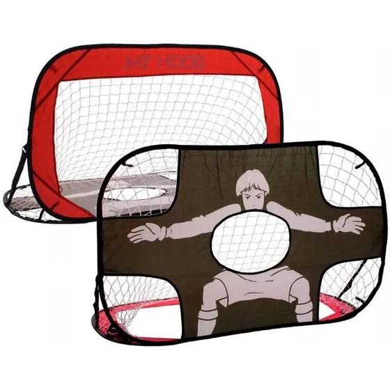 My Hood Pop-up mål med præcisionsdug, 2 stk 120x80x80 cm