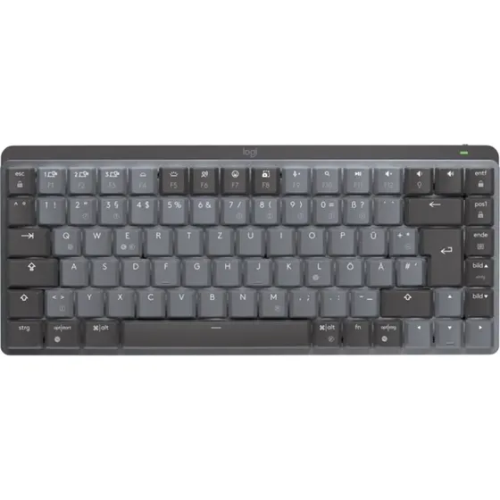 Logitech MX Mechanical Mini Tastatur, Grafit, Trådløst, Tactile Quiet