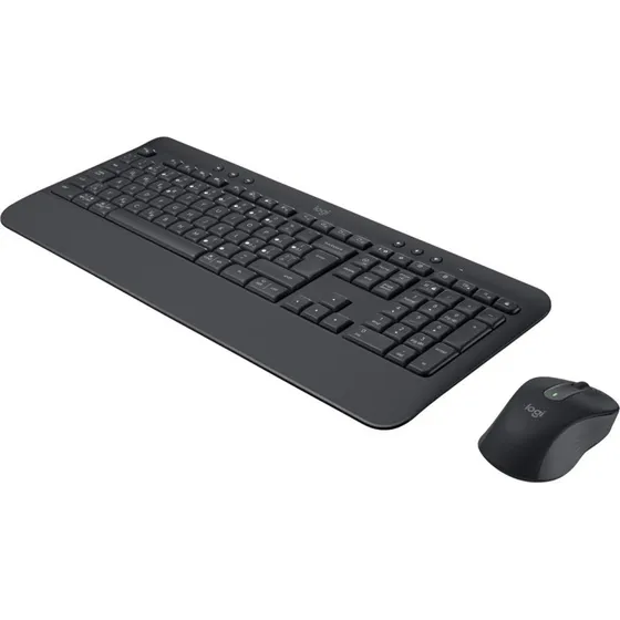 Logitech Signature MK650 Combo for Business, trådløs tastatur og mus, grafit