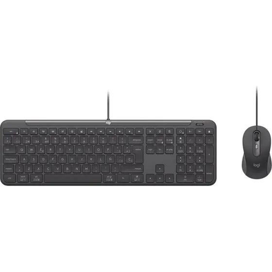Logitech MK620 Tastatur & Mus Sæt, Nordisk, Sort
