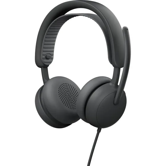 Logitech Zone Wired 2 for Business Høretelefoner Grå