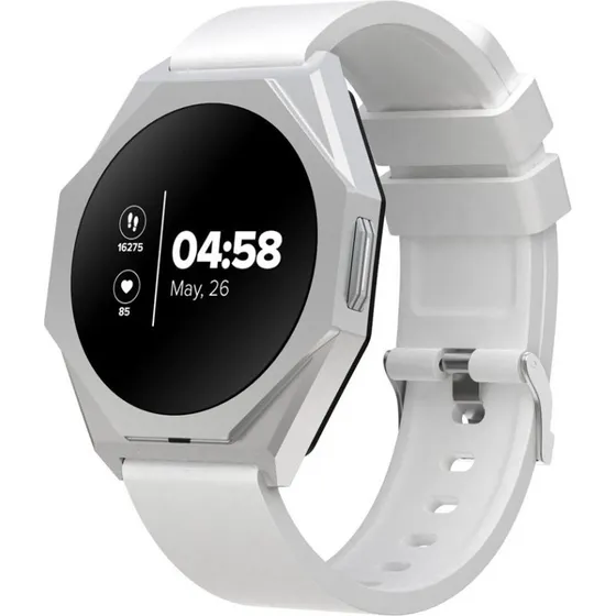 Canyon OTTOSW86WH Smartwatch Sølv, 7 dages batteri