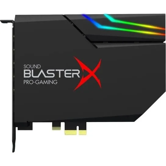 Creative Sound BlasterX AE-5 Plus Sort
