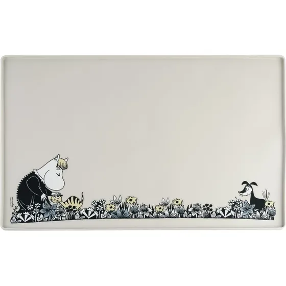 Muurla Mumitroldene silikonemåtte til hunde- og katteskåle 40x60 cm