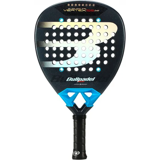 Bullpadel Vertex 05 CMF Padelketcher - Sort/Blå/Sølv
