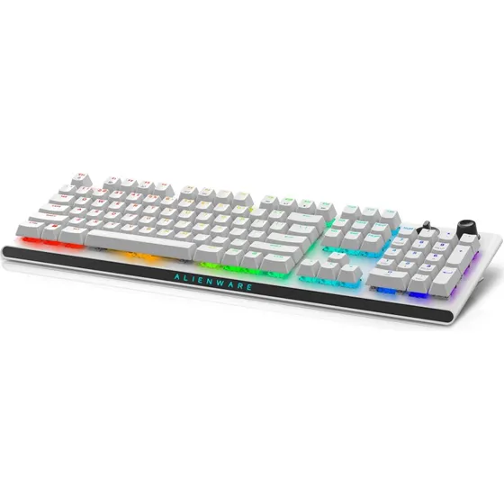 Alienware AW920K Trådløst Mekanisk Tastatur, Hvid, CHERRY MX Red