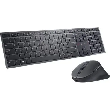 Dell Premier KM900 Trådløs Tastatur & Mus Sæt, Grafit, US International