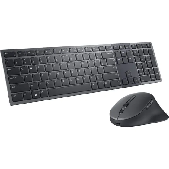 Dell Premier KM900 Trådløst Mus- og Tastatur Sæt, Pan Nordic, Grafit