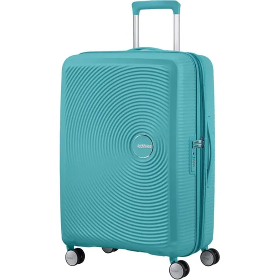 American Tourister Soundbox Kuffert 67 cm Turquoise Tonic