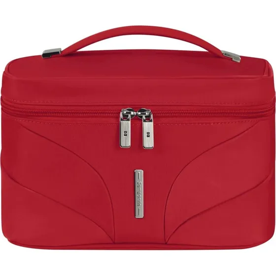 Samsonite Attrix Nessär Rød Rejsetaske, 16x24x14 cm