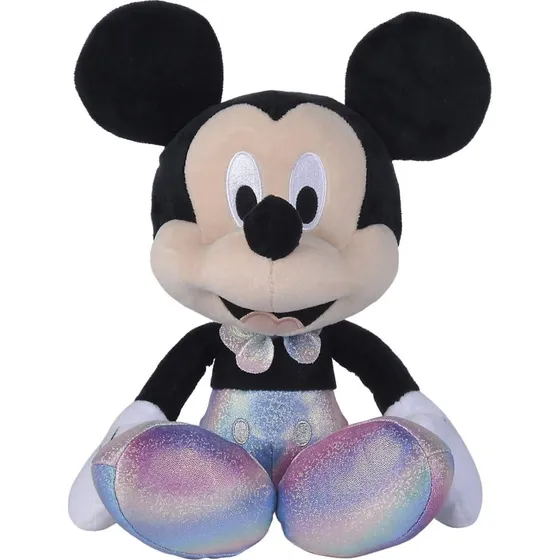 Disney Mickey Mouse Party Tøjdyr – 43 cm, 100-års jubilæum