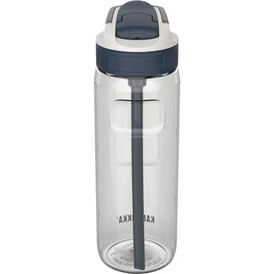 Kambukka Lagoon 2.0 Vandflaske med Sugerør 750ml Clear