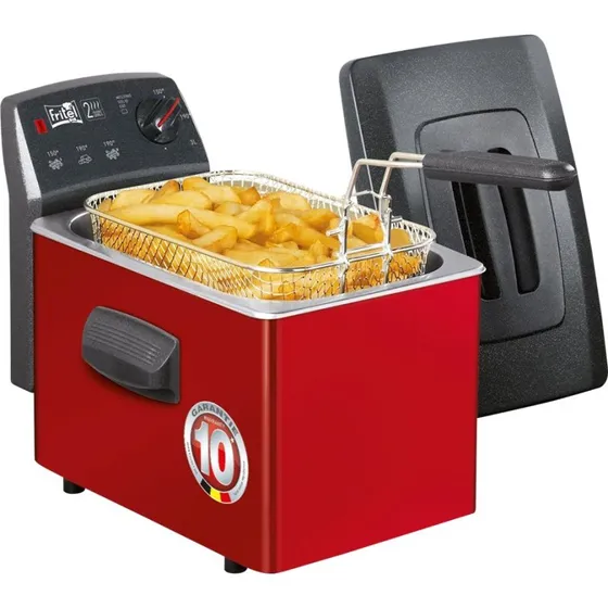 Fritel Turbo SF 4153 Frituregryde 3 liter 2200 W sort/rød/grå