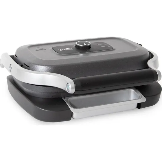 Fritel GR 1360 elektrisk paninigrill 27 x 16 cm grå/sort