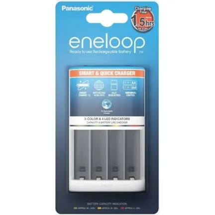 Panasonic eneloop Smart & Quick BQ-CC55 Batterilader