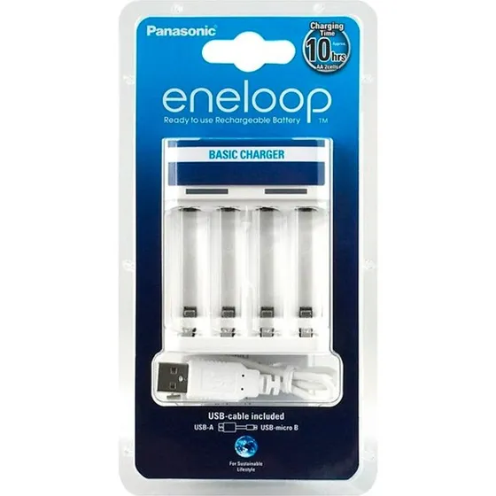 Panasonic BQ-CC61 USB Batterilader (AA/AAA)