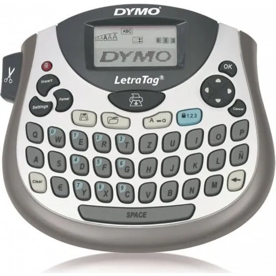 Dymo LetraTag LT-100T 12mm Labelprinter, QWERTY-tastatur